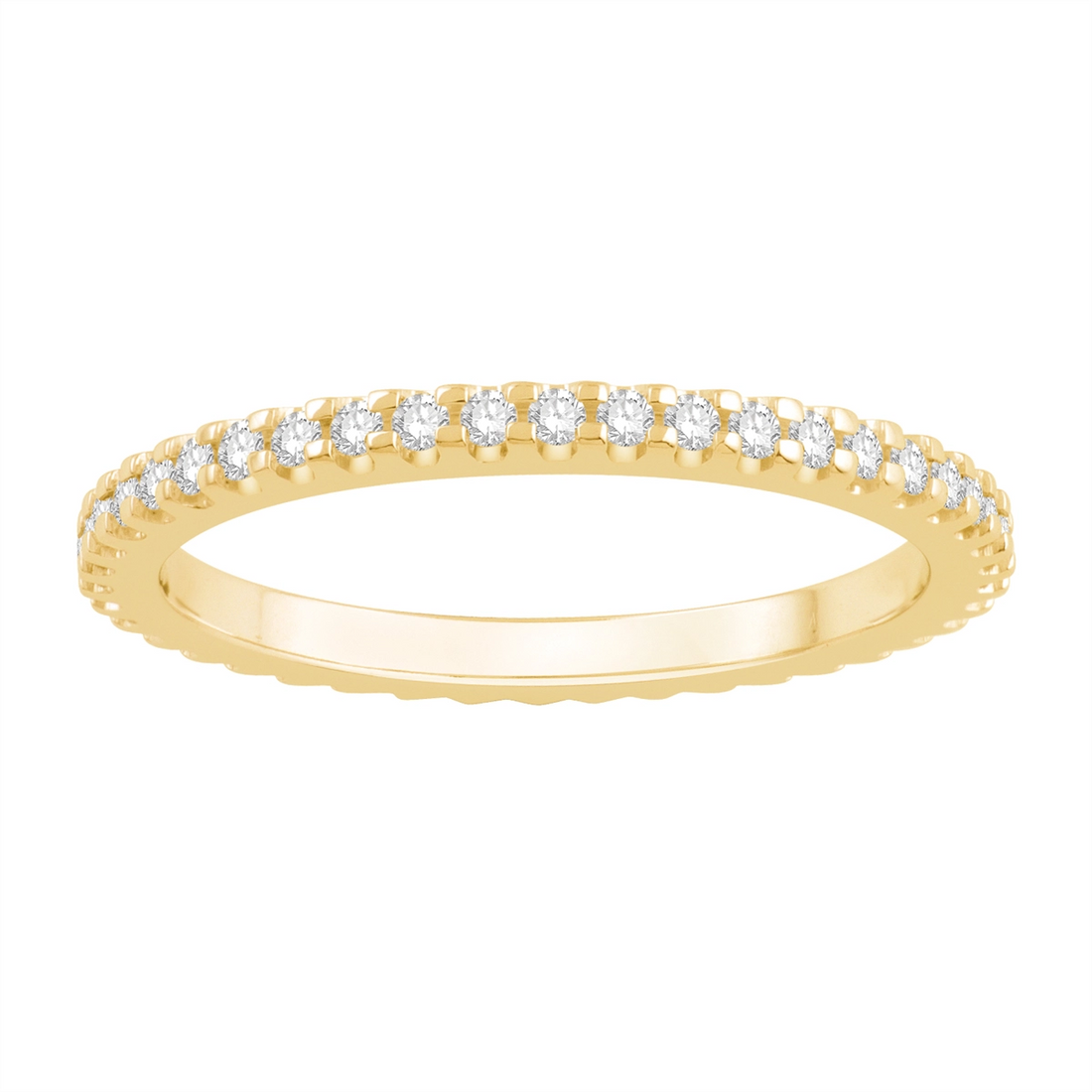 Wedding Bands Wedding Rings in Yellow Gold containing Diamond 464309