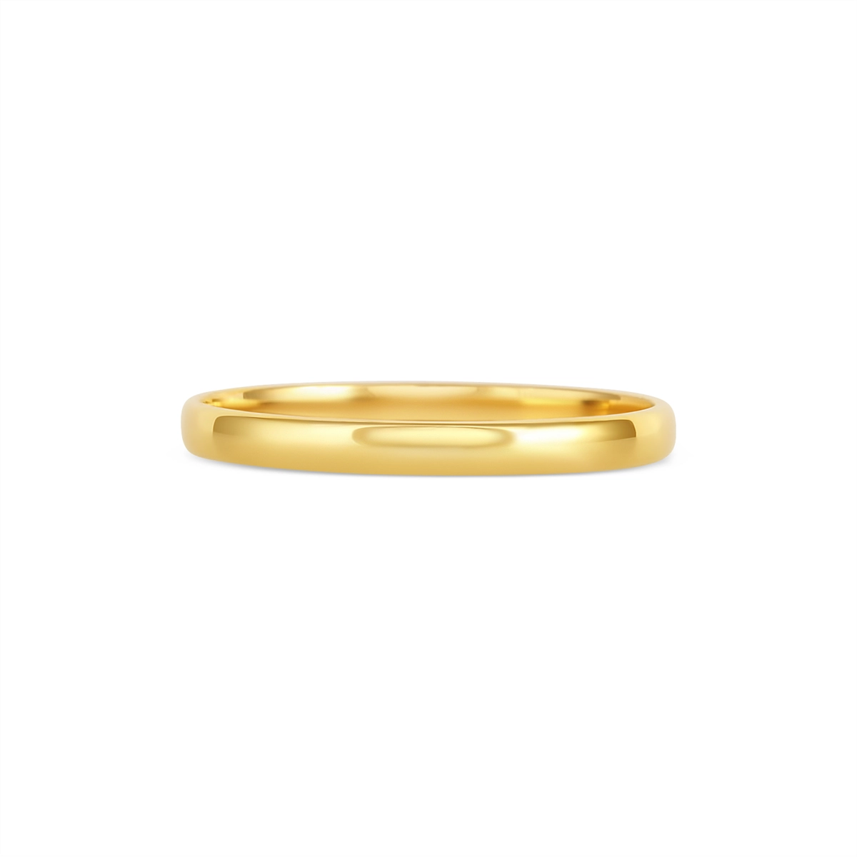 Mens Bands Wedding Rings in Yellow Gold XV8-2-EY-6.5