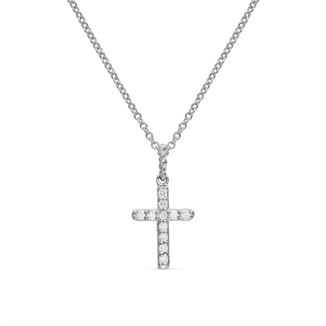 David Yurman Necklaces in White Gold containing Diamond N087888WADI18