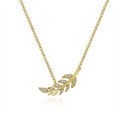 Gabriel & Co Necklaces in Yellow Gold containing Diamond NK4627Y45JJ