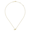 Gabriel & Co Necklaces in Yellow Gold containing Diamond NK4627Y45JJ