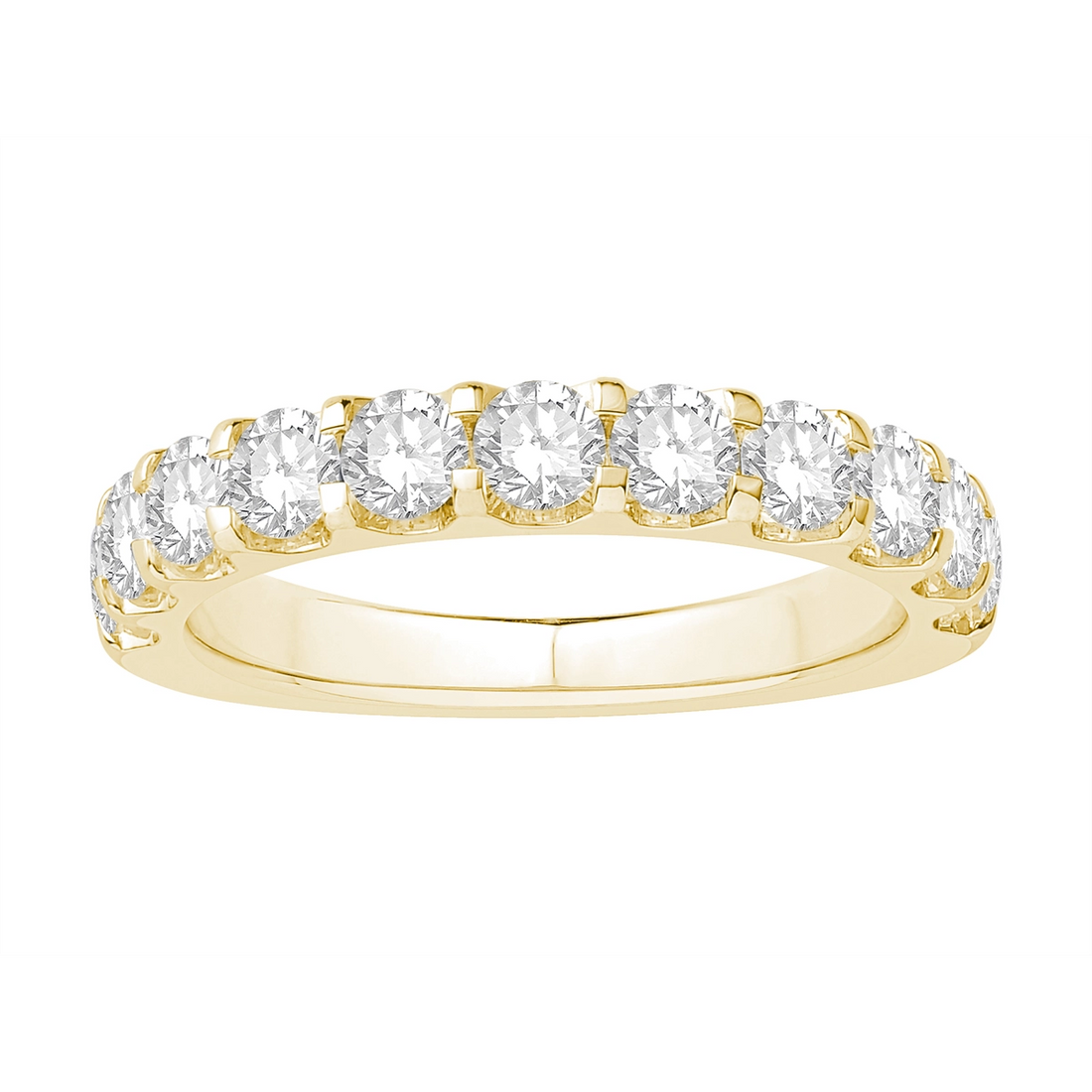Wedding Bands Wedding Rings in Yellow Gold containing Diamond 464594
