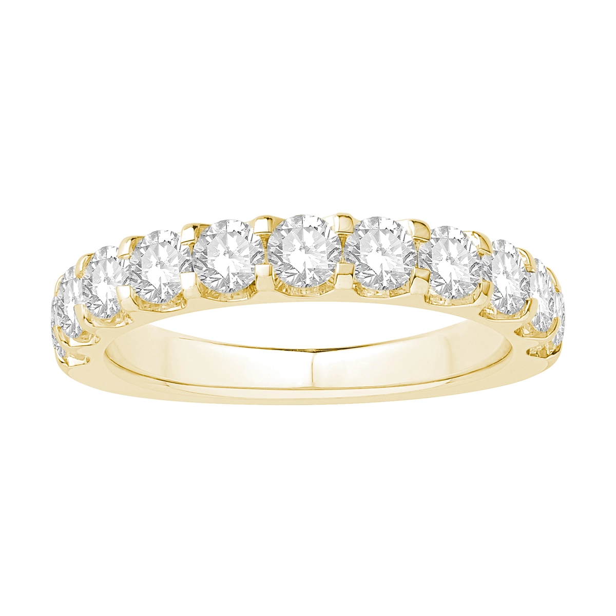Wedding Bands Wedding Rings in Yellow Gold containing Diamond 464594