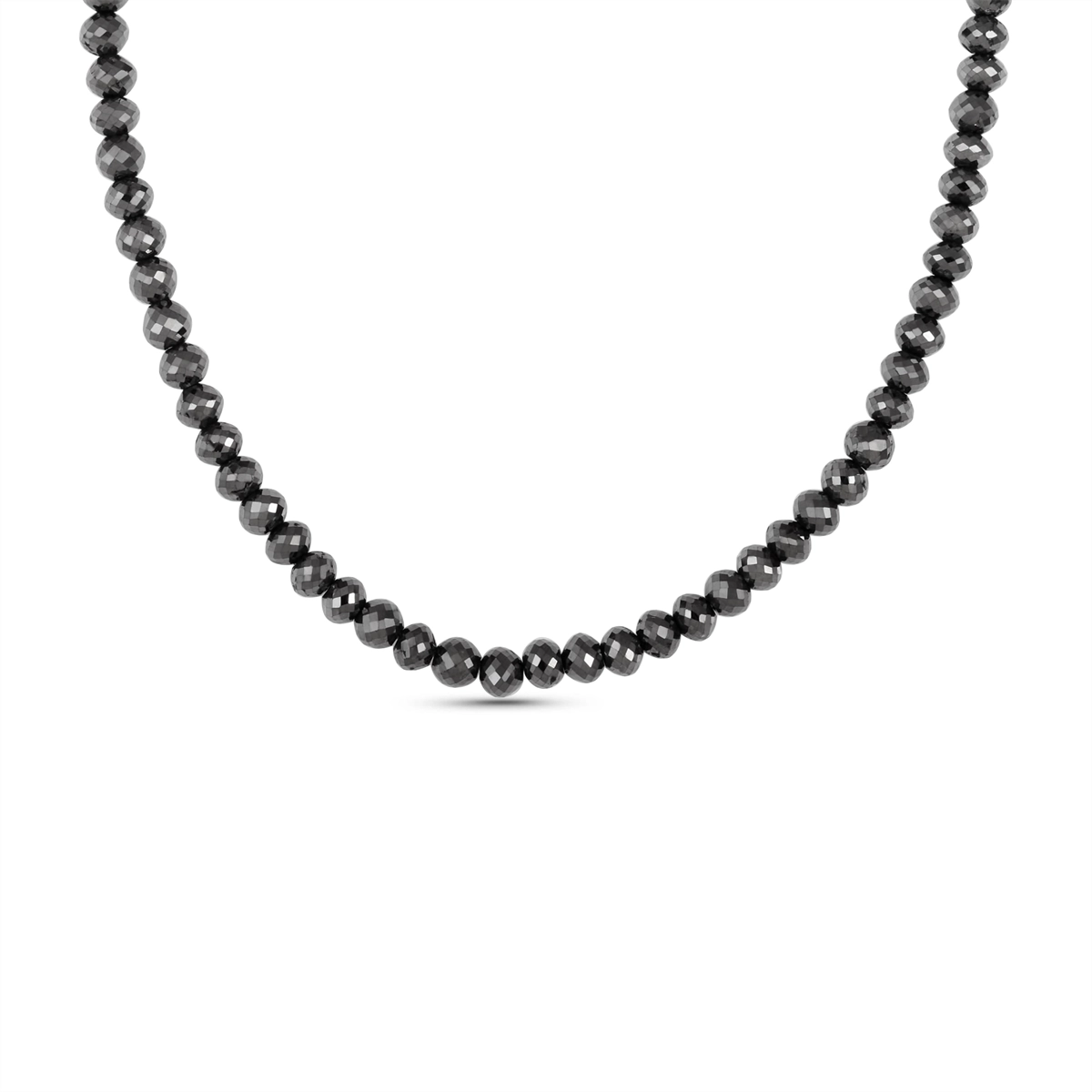 Necklaces Necklaces in White Gold containing Black diamond 464652
