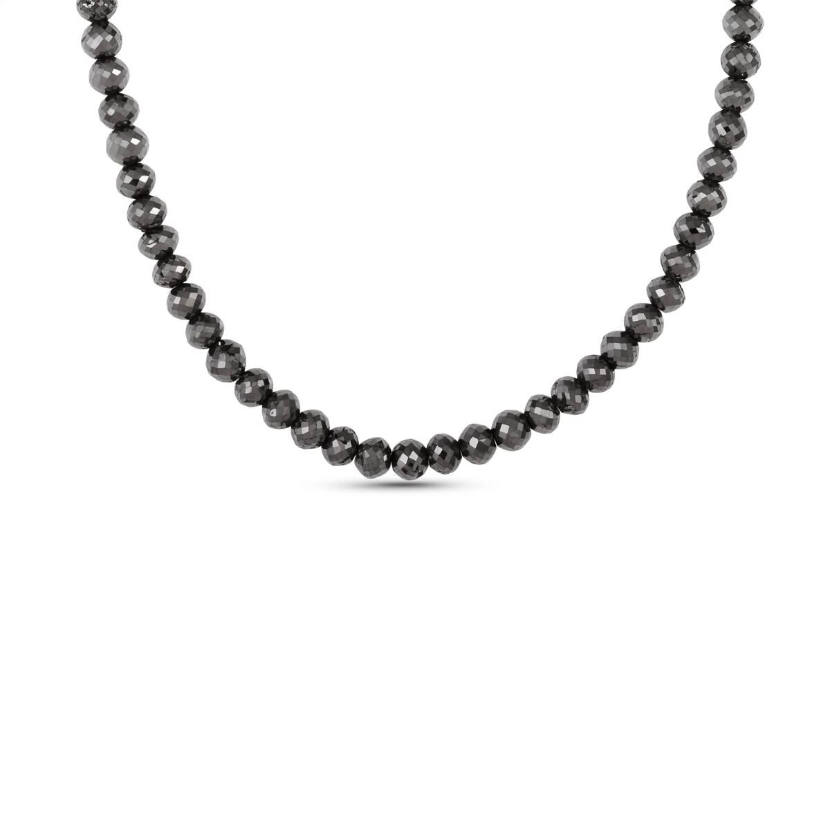 Necklaces Necklaces in White Gold containing Black diamond 464653