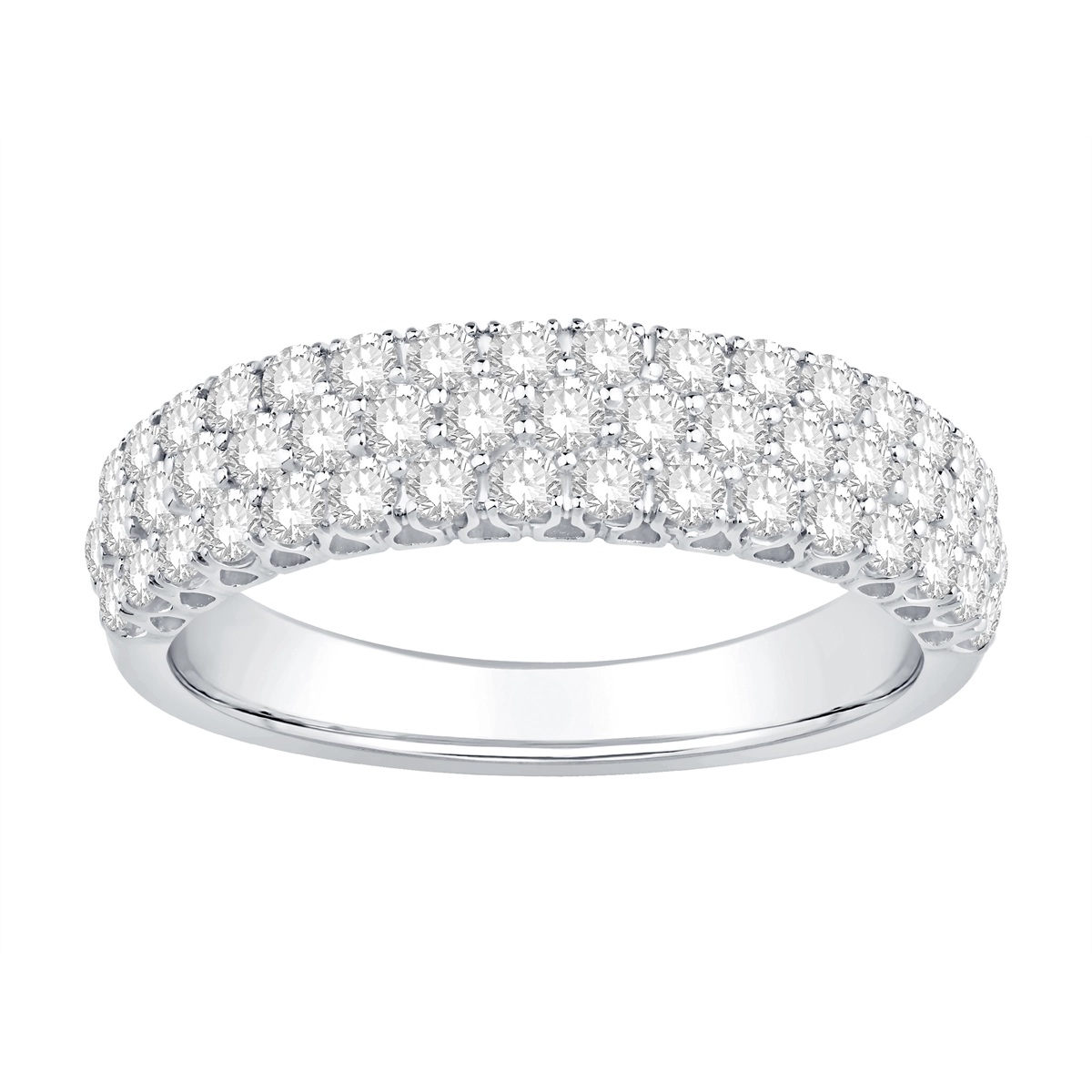 Wedding Bands Rings in White Gold containing Diamond 464691