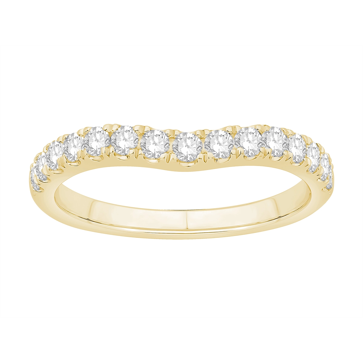 Wedding Bands Wedding Rings in Yellow Gold containing Diamond 464704