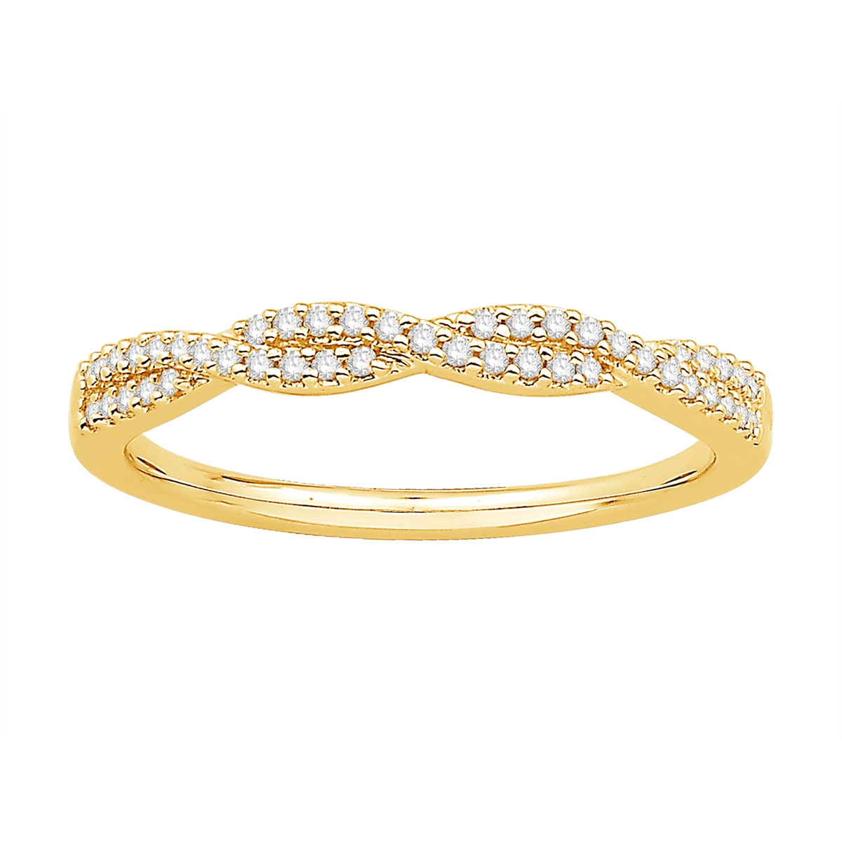 Wedding Bands Rings in Yellow Gold containing Diamond 464705