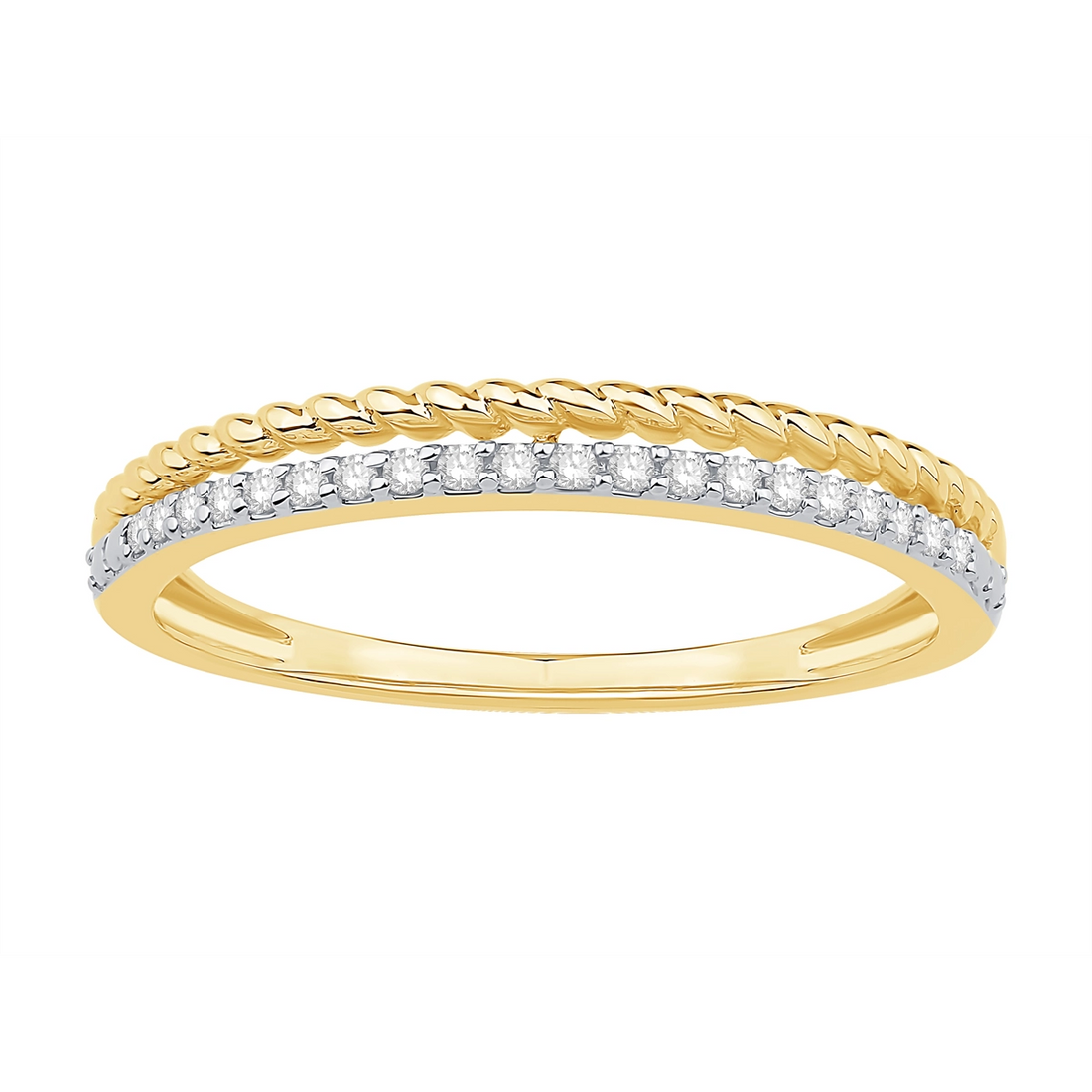 Wedding Bands Rings in Yellow Gold containing Emerald 464724