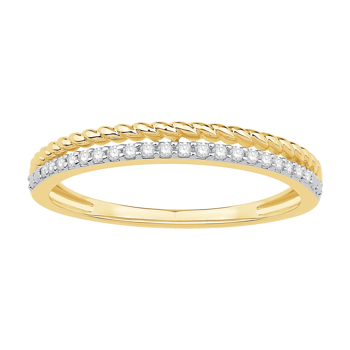 Wedding Bands Rings in Yellow Gold containing Emerald 464724