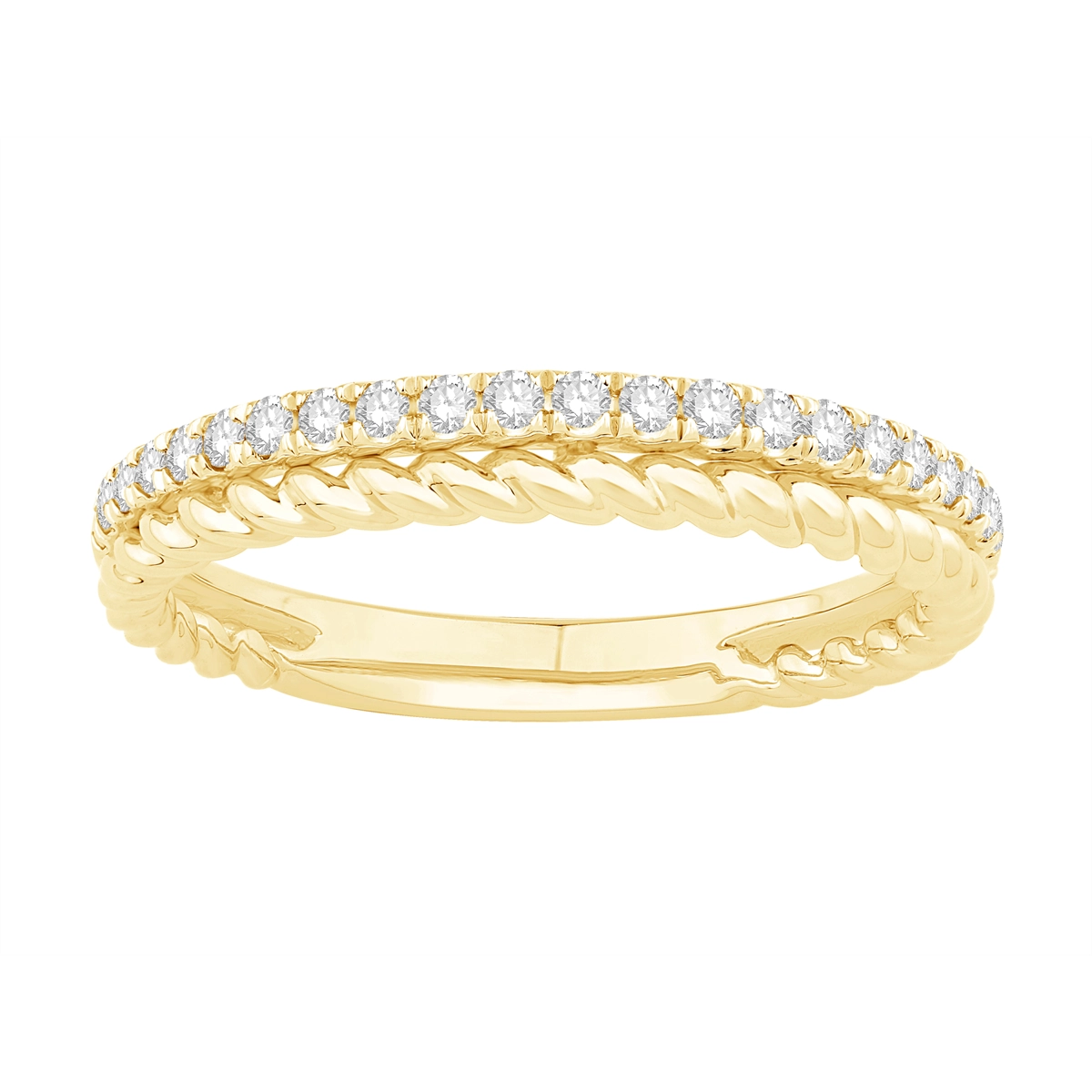 Wedding Bands Rings in Yellow Gold containing Diamond 464725