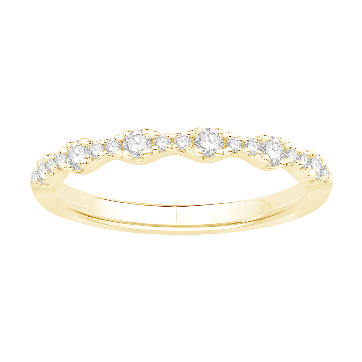 Wedding Bands Rings in Yellow Gold containing Diamond 464730
