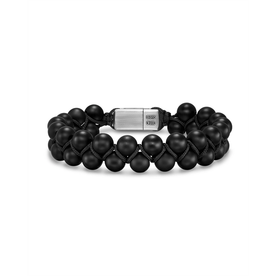 David Yurman Bracelets in Silver containing Black onyx B35399MSSBBOM