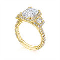Tacori Engagement Rings in Yellow Gold containing Diamond HT 2678 EC 11.5X8 Y