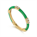 Gabriel & Co Rings in Yellow Gold containing Other, Multi-gemstone, Diamond LR52659E4Y45JJ