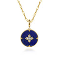 Gabriel & Co Pendants in Yellow Gold containing Lapis, Multi-gemstone, Diamond PT7660Y45LP