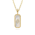 Gabriel & Co Pendants in Yellow Gold containing Mother of pearl, Multi-gemstone, Diamond PT6647Y45WM