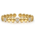 Gabriel & Co Bracelets in Yellow Gold containing Diamond BG4937-62Y45JJ