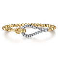 Gabriel & Co Bracelets in Mixed Metals containing Diamond BG5081-62Y45JJ