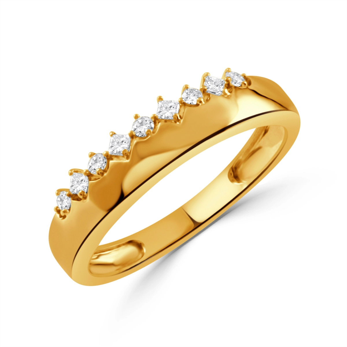 Doves Rings in Yellow Gold containing Diamond R12832