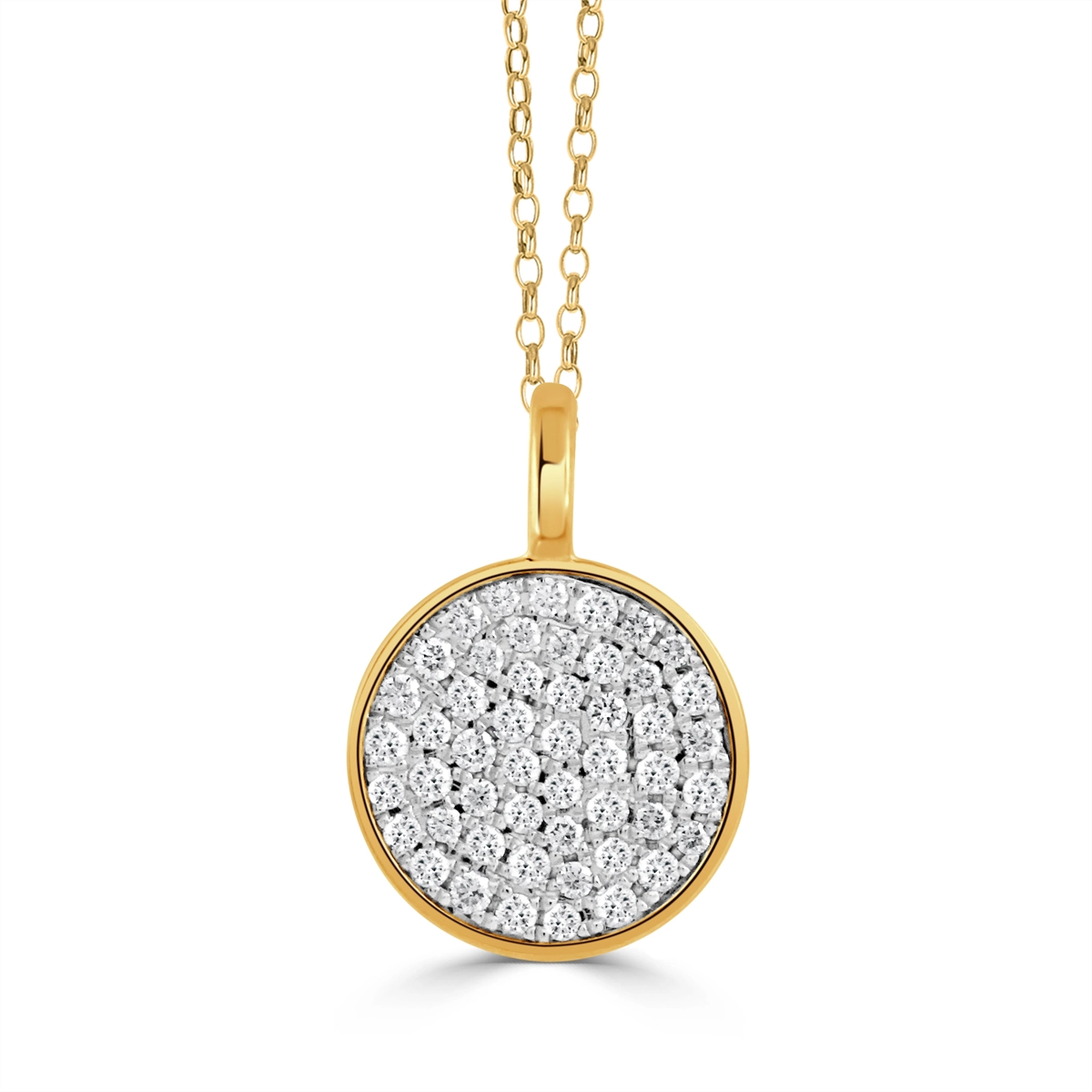 Doves Pendants in Mixed Metals containing Diamond P6592TT