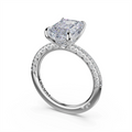 Tacori Engagement Rings in Platinum/Palladium containing Diamond 468 1.7 EC 10X7.5