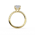 Tacori Engagement Rings in Yellow Gold containing Diamond 469 1.7 CU 10X8 Y