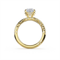 Tacori Engagement Rings in Yellow Gold containing Diamond 473 OV 10X7 Y