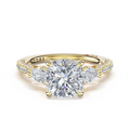 Tacori Engagement Rings in Yellow Gold containing Diamond 477 1.7 CU 8x8 Y
