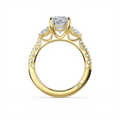 Tacori Engagement Rings in Yellow Gold containing Diamond 477 1.7 CU 8x8 Y