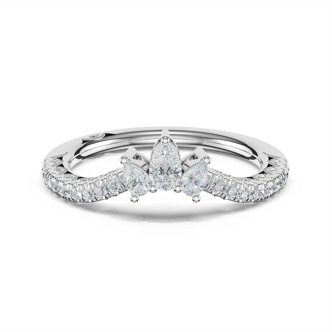 Tacori Wedding Rings in Platinum/Palladium containing Diamond 479 1.7 B 1/2