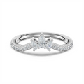 Tacori Wedding Rings in Platinum/Palladium containing Diamond 479 1.7 B 1/2