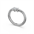 Tacori Wedding Rings in Platinum/Palladium containing Diamond 479 1.7 B 1/2
