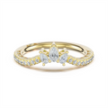 Tacori Wedding Rings in Yellow Gold containing Diamond 479 1.7 B 1/2 Y