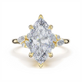 Tacori Engagement Rings in Yellow Gold containing Diamond 483 MQ 14.5X7.5 Y