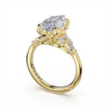 Tacori Engagement Rings in Yellow Gold containing Diamond 483 MQ 14.5X7.5 Y