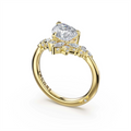 Tacori Engagement Rings in Yellow Gold containing Diamond 484 PS 11X7 Y
