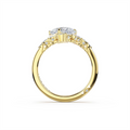 Tacori Engagement Rings in Yellow Gold containing Diamond 484 PS 11X7 Y