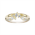Tacori Wedding Rings in Yellow Gold containing Diamond 483 CB 1/4 Y
