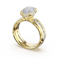 Tacori Engagement Rings in Yellow Gold containing Diamond 471 6 OV 13X9 Y