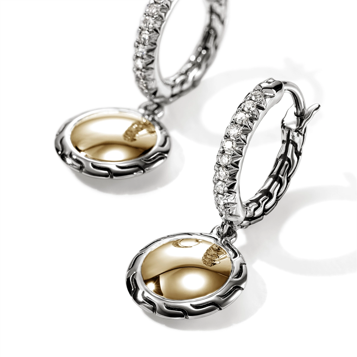 John Hardy Jewelry in Mixed Metals EZZP972992DI