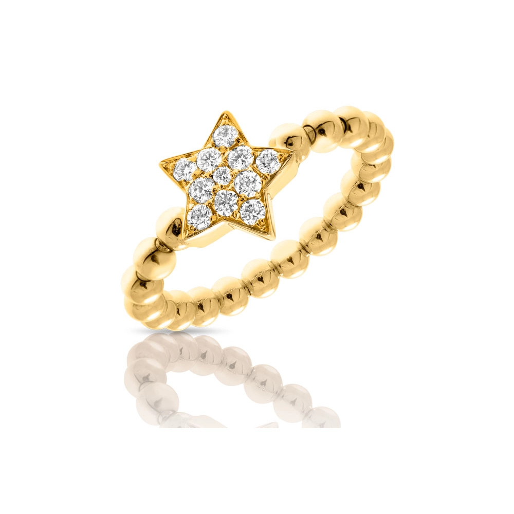 Hulchi Belluni Rings in Yellow Gold containing Diamond 65183-YW
