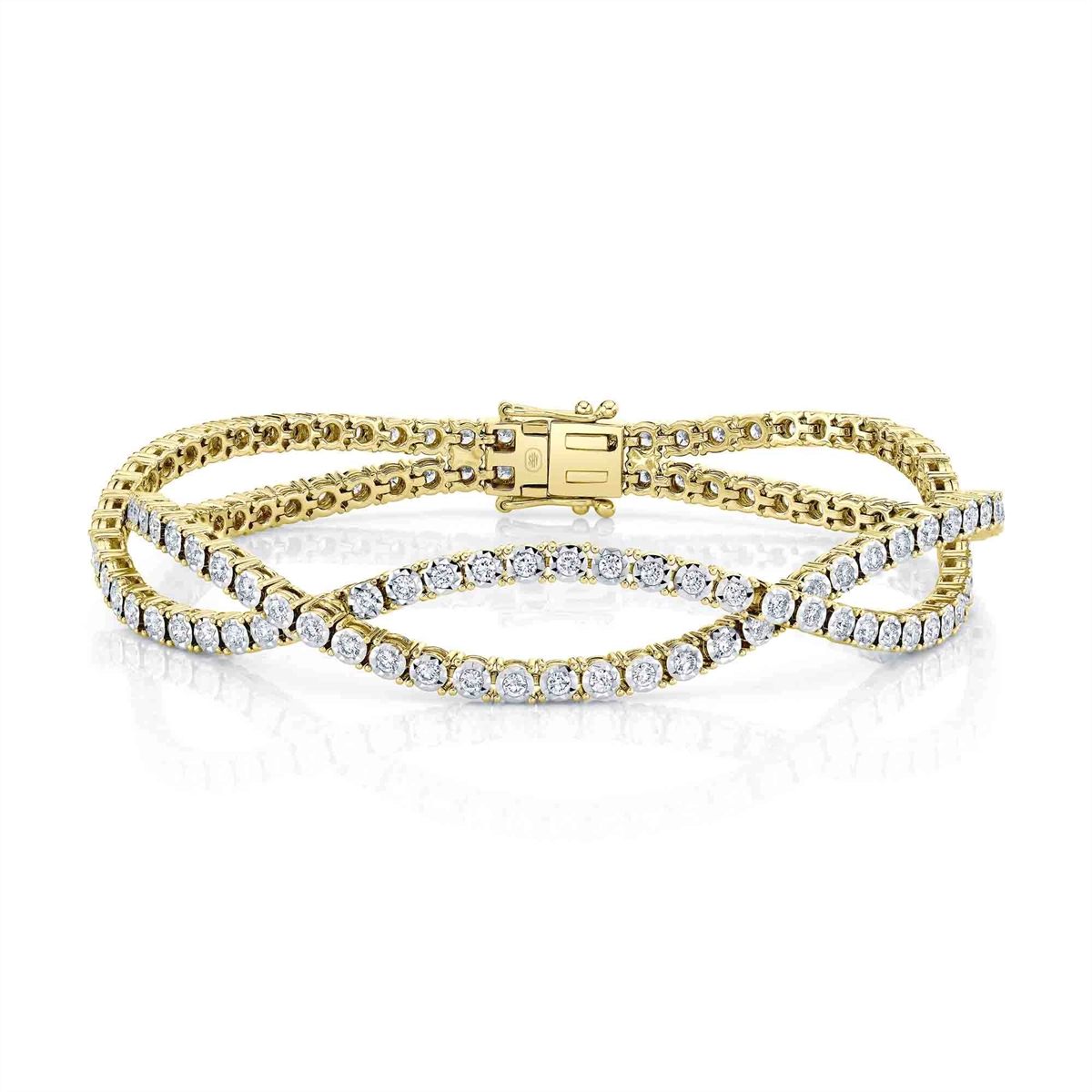 Bracelets Bracelets in Yellow Gold containing Diamond 465136