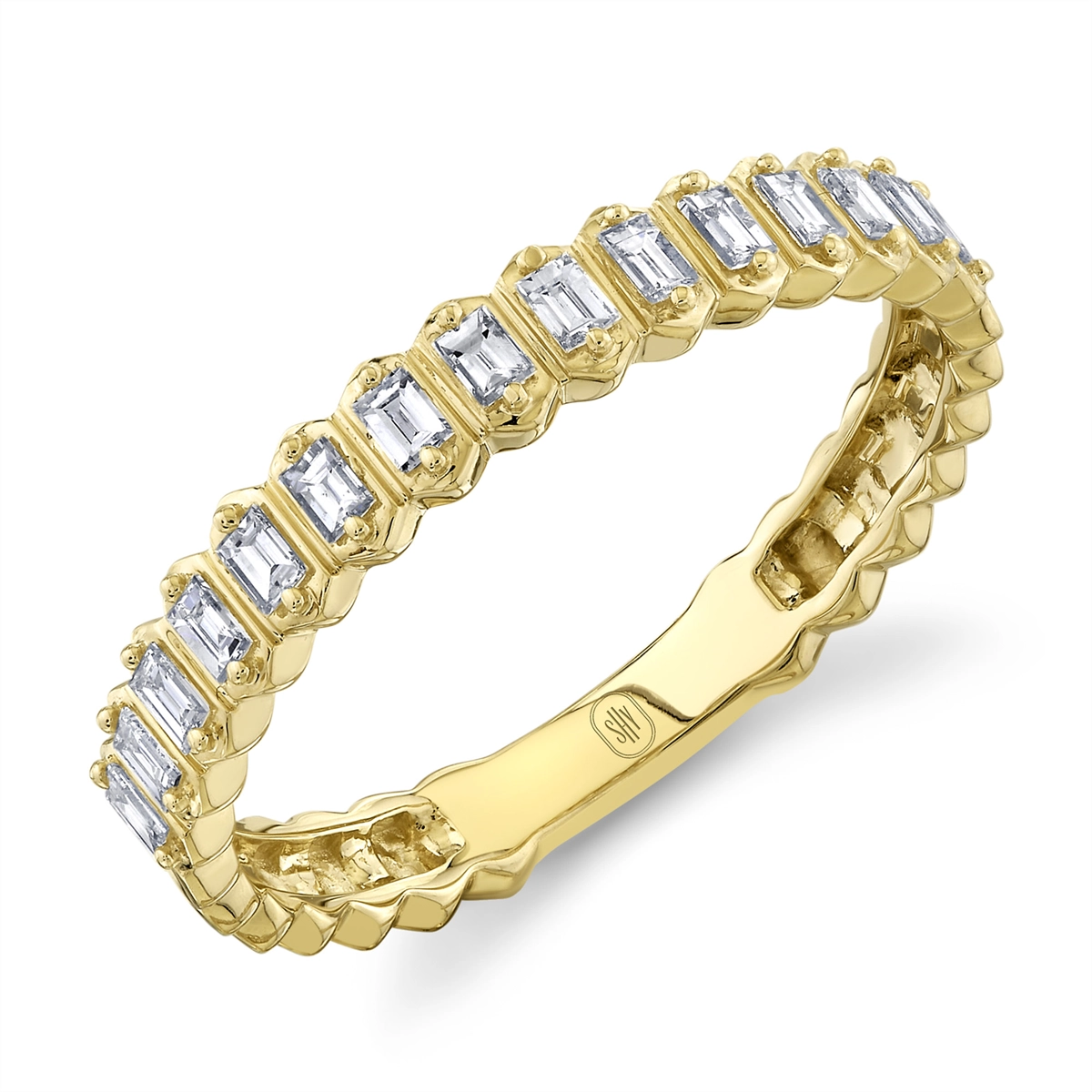 Wedding Bands Rings in Yellow Gold containing Diamond 465137