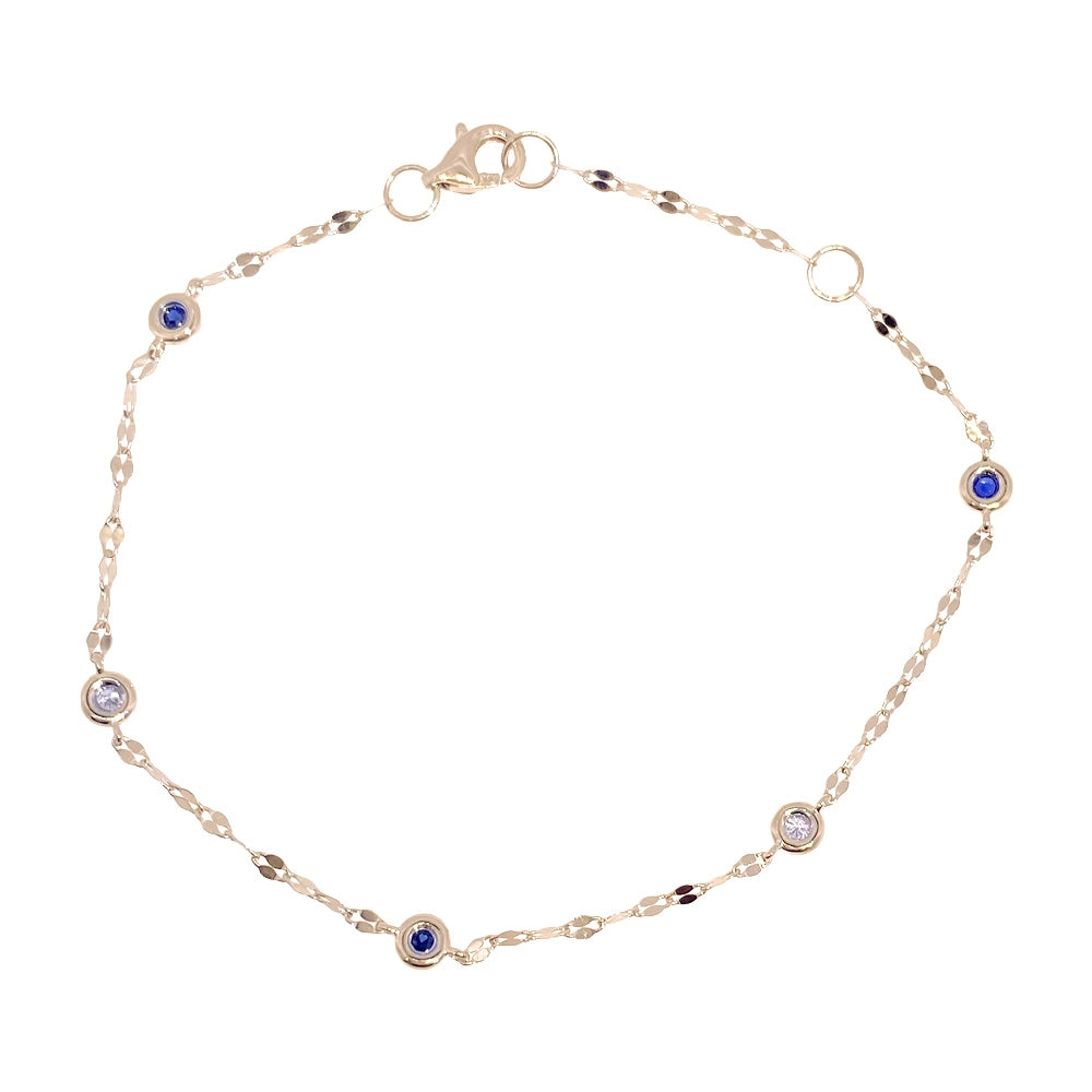 Bracelets Bracelets in Yellow Gold containing Multi-gemstone, Diamond, Sapphire 465146