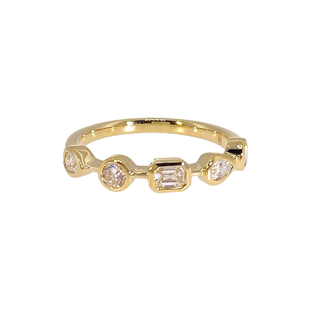 Wedding Bands Rings in Yellow Gold containing Diamond 465147