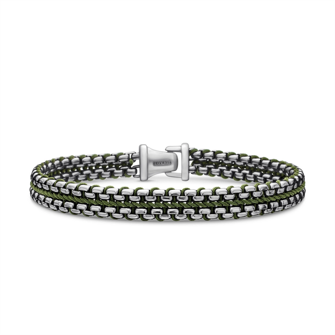 David Yurman Bracelets in Silver B15884MSSGRNM