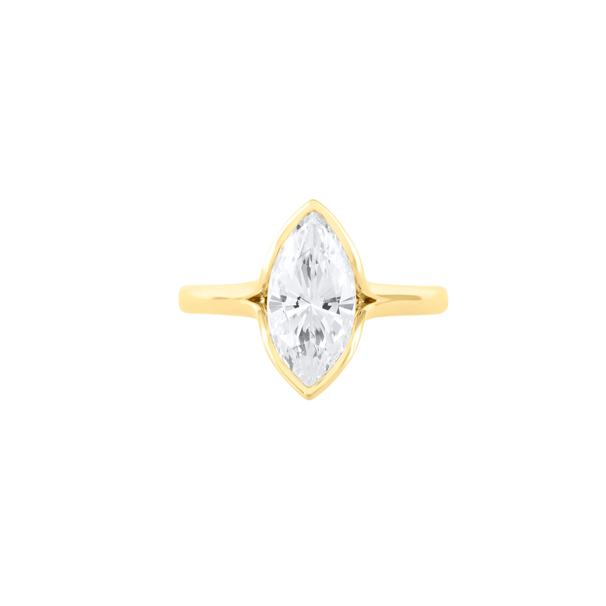 Verragio Engagement Rings in Yellow Gold containing Diamond DM-163MQ-S
