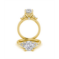 Verragio Engagement Rings in Yellow Gold containing Diamond V-997R-R-S