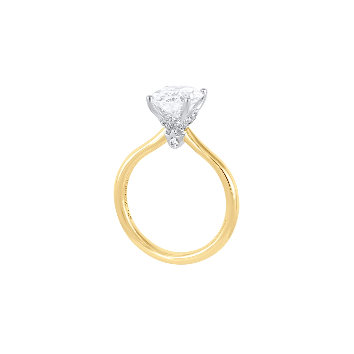 Verragio Engagement Rings in Mixed Metals containing Diamond VNG-2211OV-S